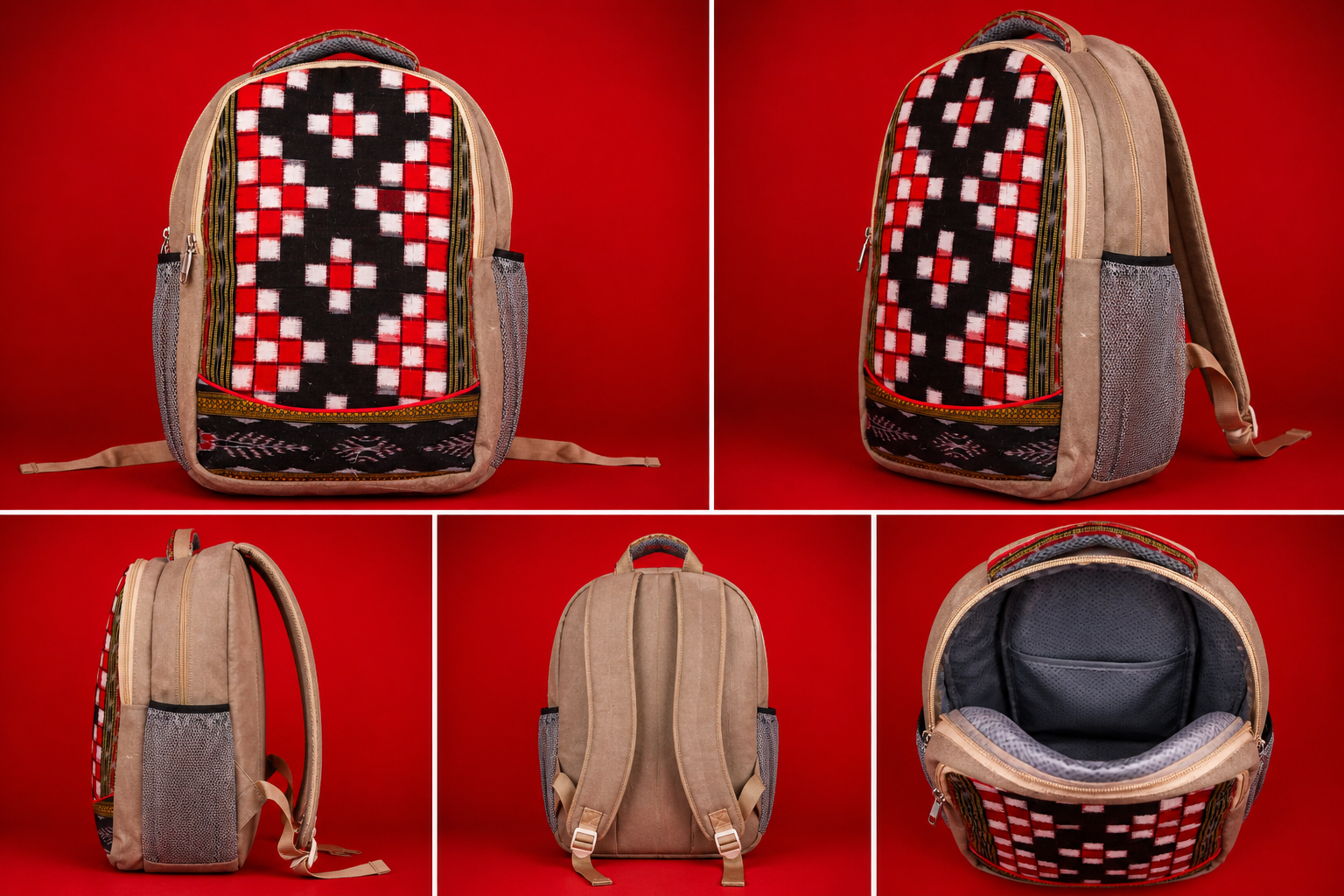 Elevate Your Professional Look with the Brown Passapalli Canvas Laptop Bag - Image 2