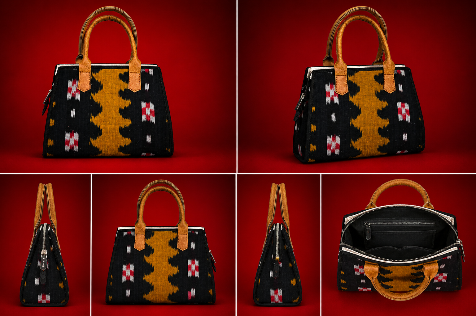 Elevate Your Style with Our Stylish Sambalpuri Hand Bag - Image 2
