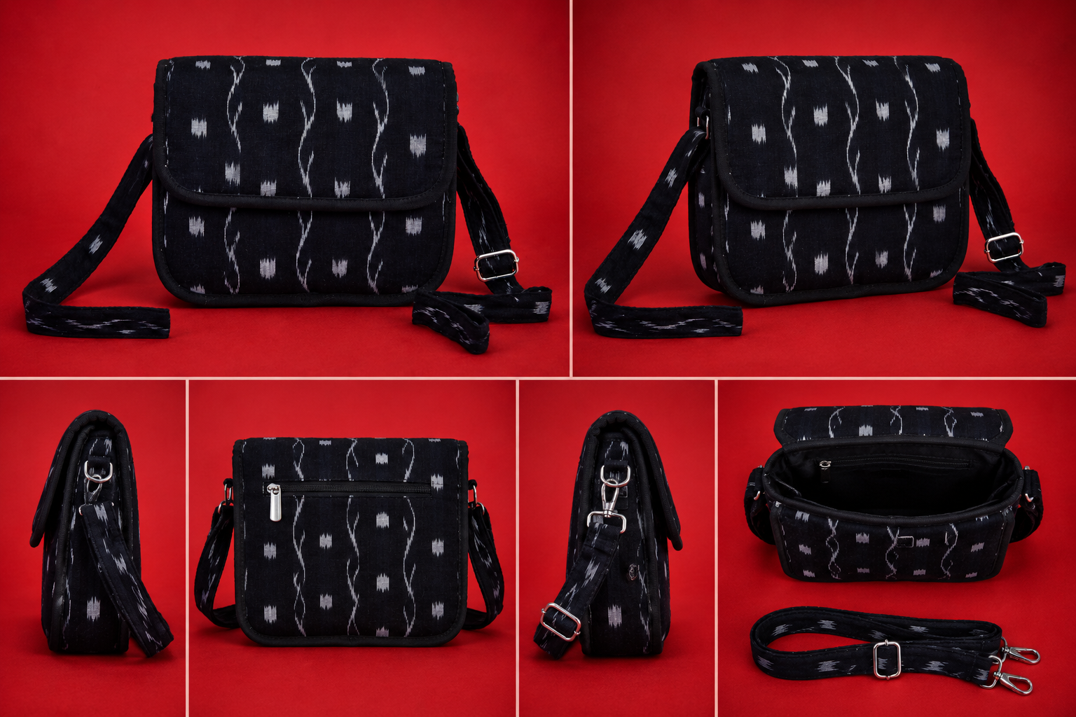 Introducing the Small Sambalpuri Sling Bag: A Fusion of Tradition and Style - Image 2
